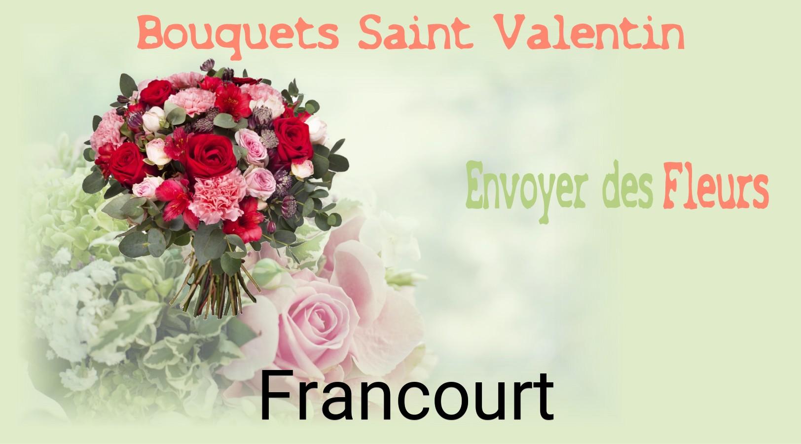 Roses de Saint-Valentin livrées à Francourt