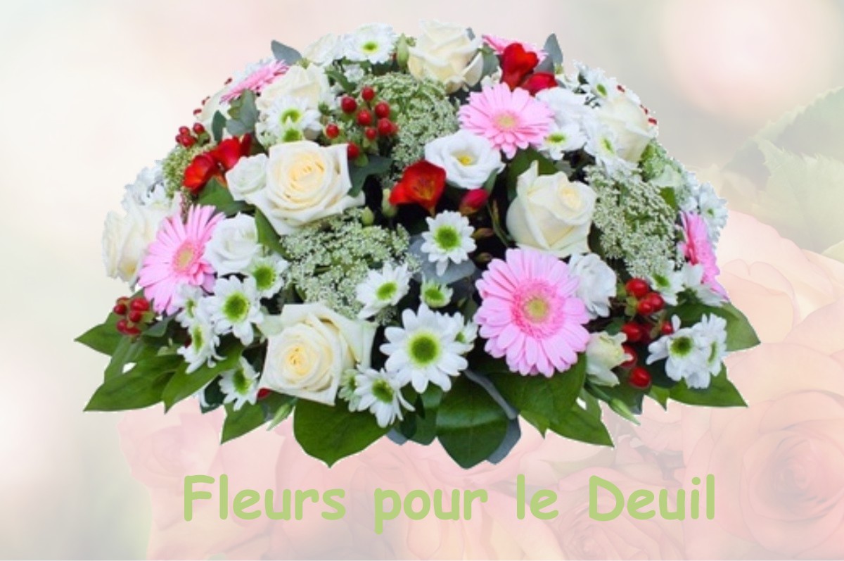 fleurs deuil FRANCOURT